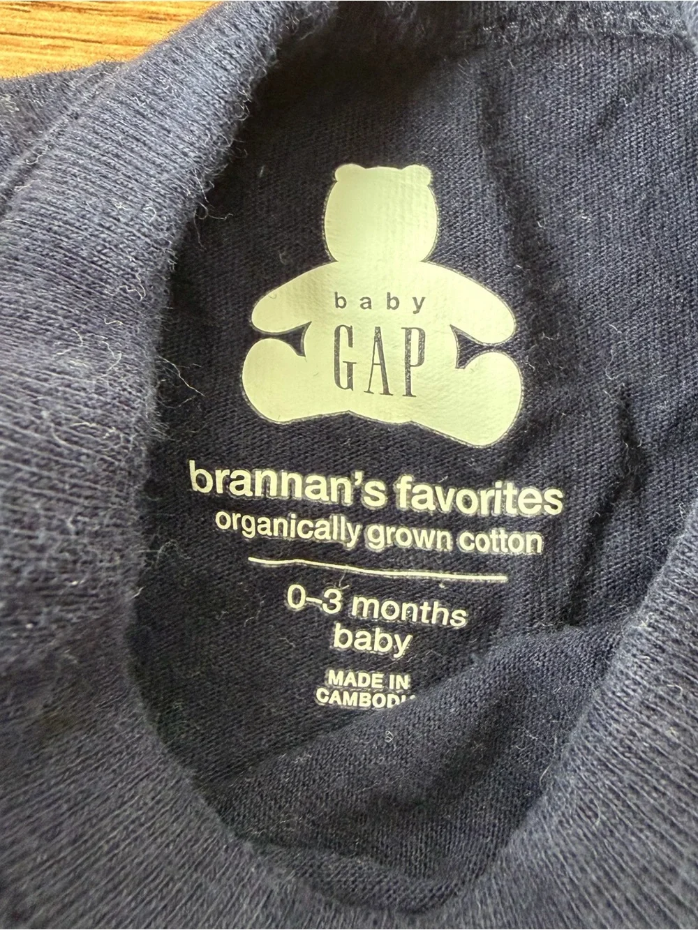 GAP baby month
